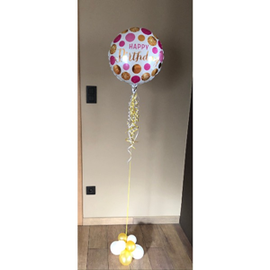 ik ben trots pianist Verdampen Verjaardagsballon folie 18 inch